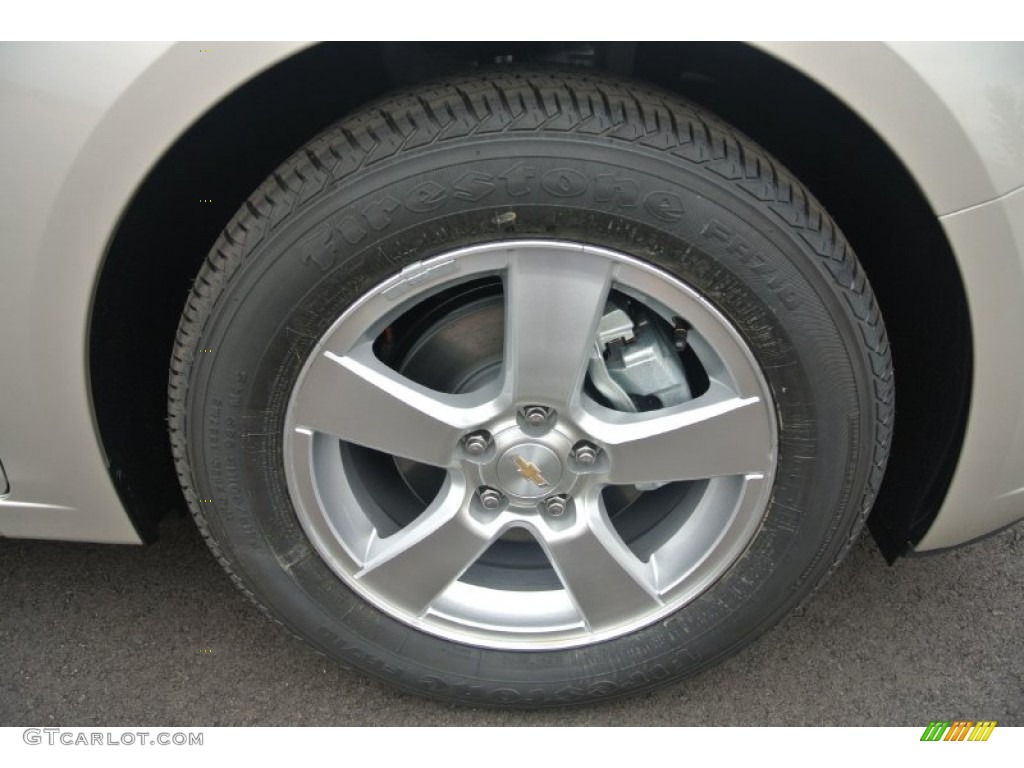 2014 Cruze LT - Champagne Silver Metallic / Medium Titanium photo #18