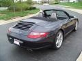 2007 Atlas Grey Metallic Porsche 911 Carrera S Cabriolet  photo #3