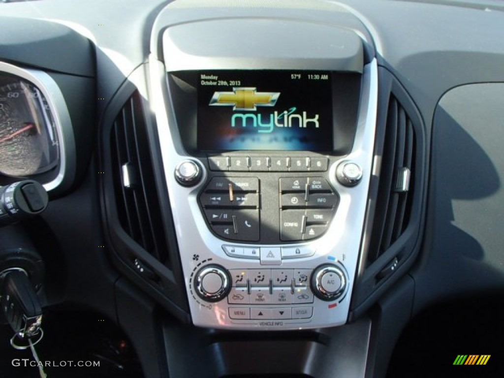 2014 Equinox LT AWD - Atlantis Blue Metallic / Jet Black photo #15