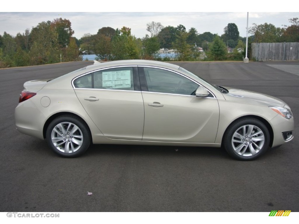 Champagne Silver Metallic 2014 Buick Regal FWD Exterior Photo #87326671