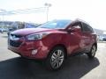 Garnet Red - Tucson Limited AWD Photo No. 5
