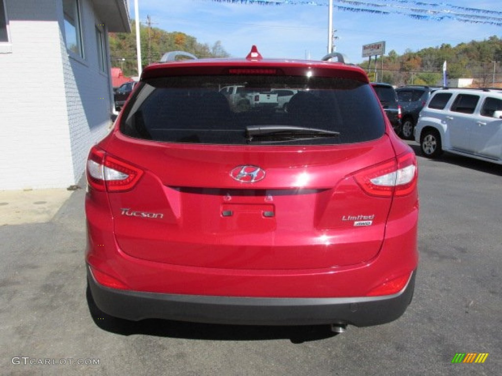 Garnet Red 2014 Hyundai Tucson Limited AWD Exterior Photo #87326703