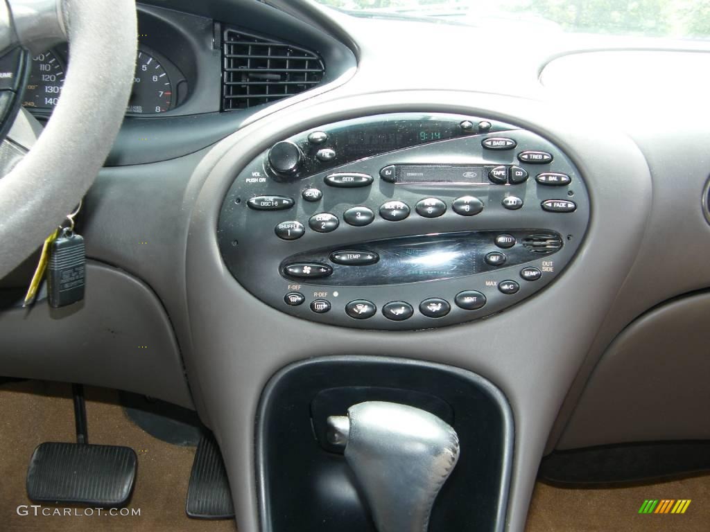 1997 Taurus SHO - Ebony Black Satin Metallic / Saddle photo #18