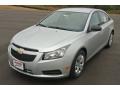 2014 Silver Ice Metallic Chevrolet Cruze LS  photo #2