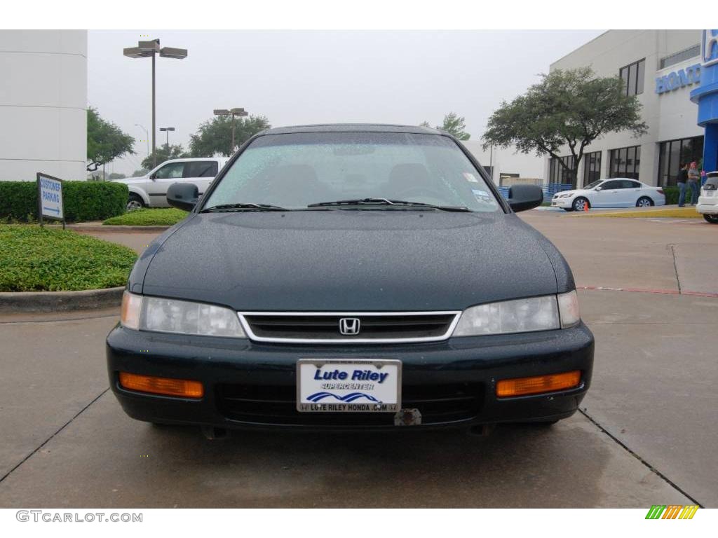 1997 Accord EX V6 Sedan - Mystic Blue Pearl / Ivory photo #2