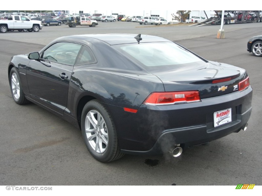 2014 Camaro LS Coupe - Blue Ray Metallic / Black photo #4