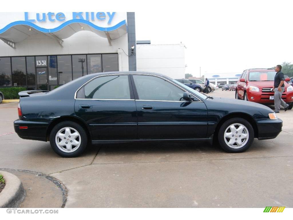 1997 Accord EX V6 Sedan - Mystic Blue Pearl / Ivory photo #8