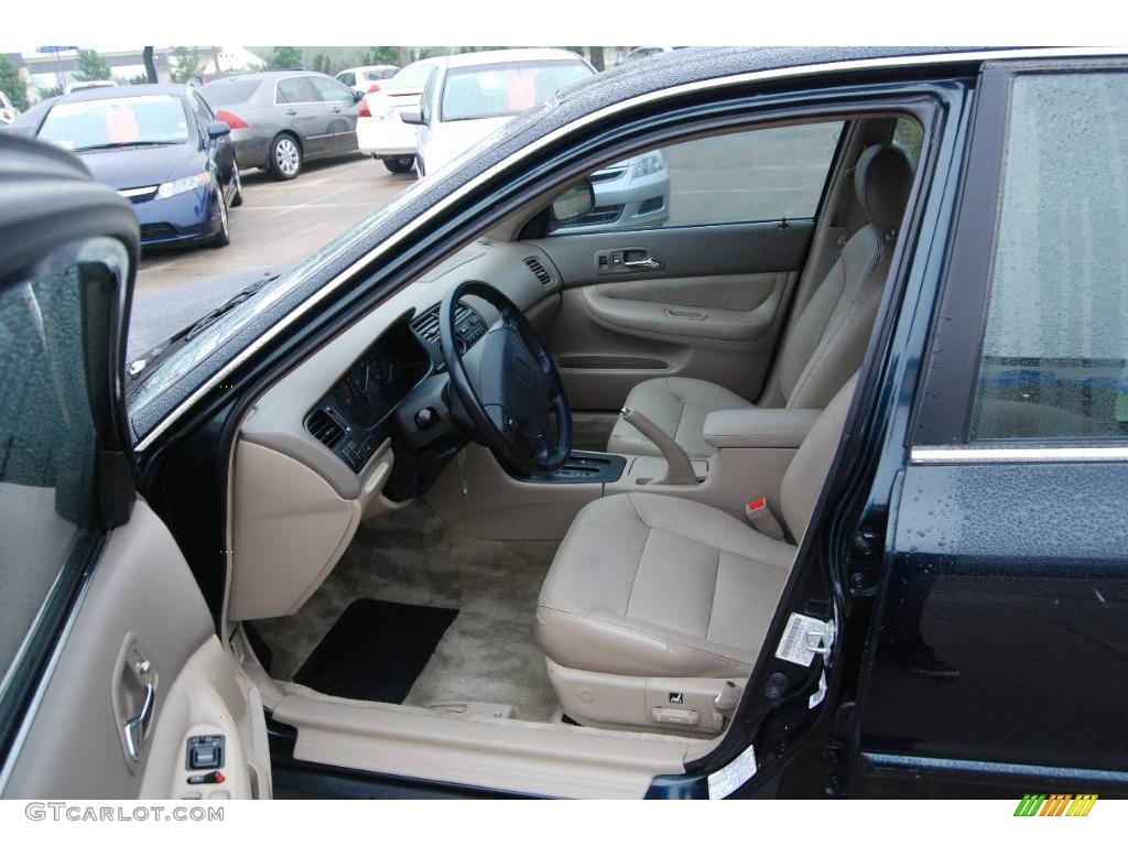 1997 Accord EX V6 Sedan - Mystic Blue Pearl / Ivory photo #12