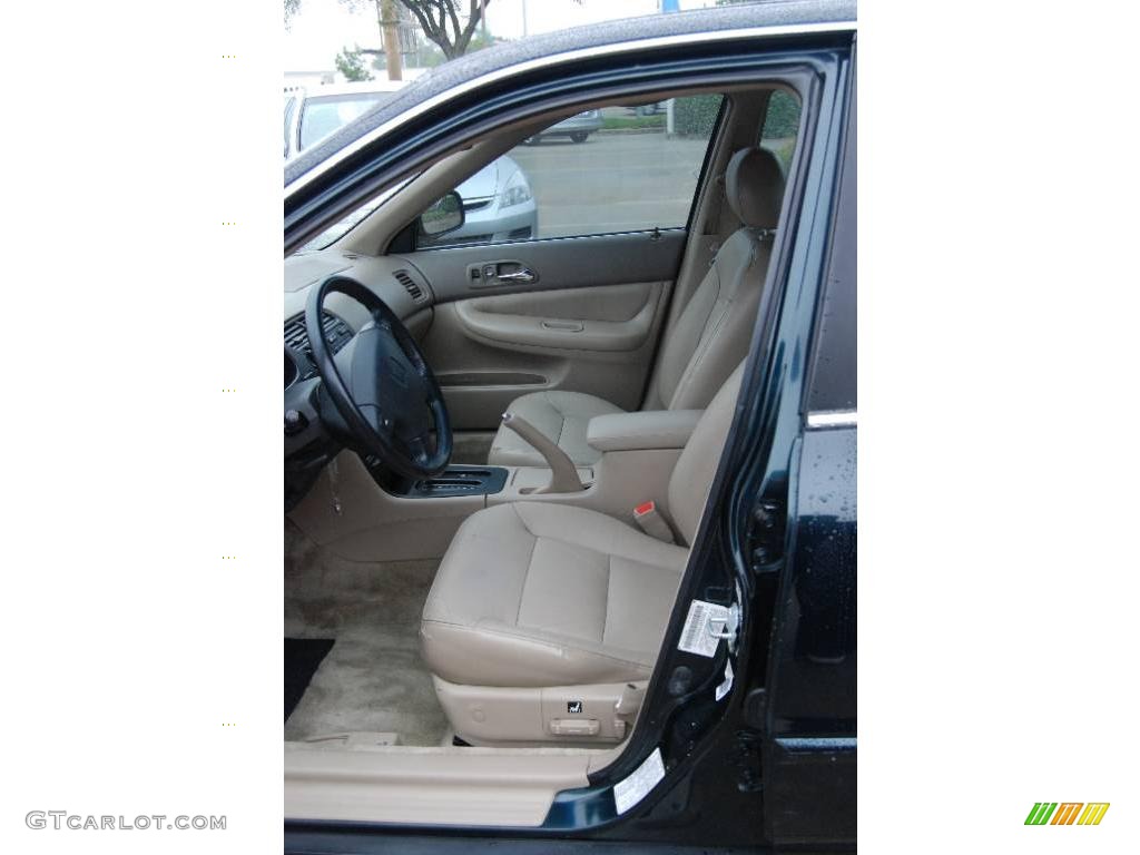1997 Accord EX V6 Sedan - Mystic Blue Pearl / Ivory photo #13