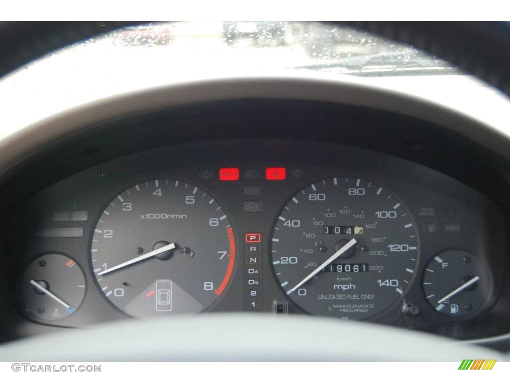 1997 Accord EX V6 Sedan - Mystic Blue Pearl / Ivory photo #14