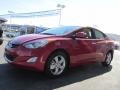 2013 Red Hyundai Elantra GLS  photo #5