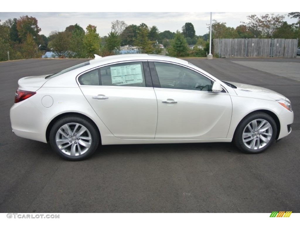 White Diamond Tricoat 2014 Buick Regal FWD Exterior Photo #87328651