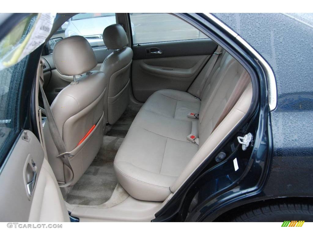 1997 Accord EX V6 Sedan - Mystic Blue Pearl / Ivory photo #18