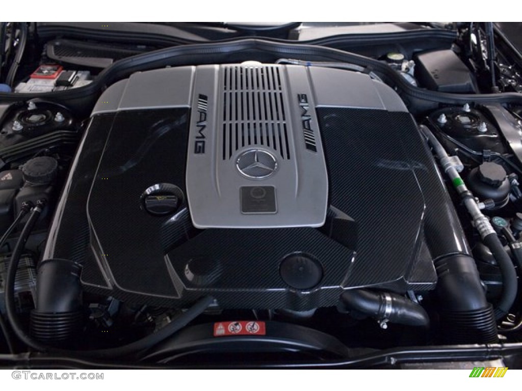 2009 Mercedes-Benz SL 65 AMG Roadster 6.0 Liter AMG Twin-Turbocharged SOHC 36-Valve V12 Engine Photo #87329210