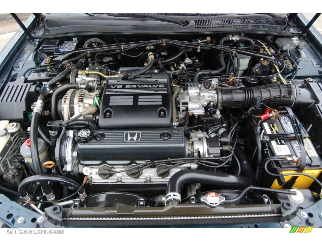 1997 Accord EX V6 Sedan - Mystic Blue Pearl / Ivory photo #32