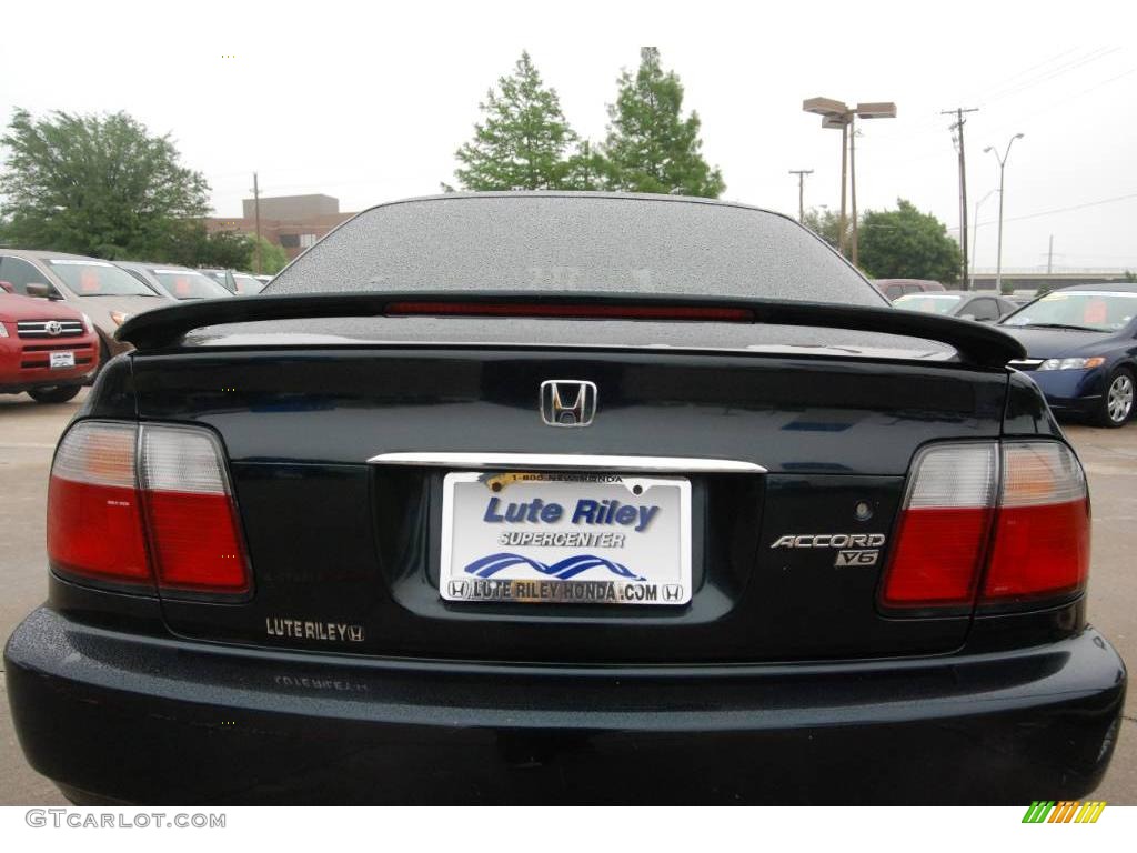 1997 Accord EX V6 Sedan - Mystic Blue Pearl / Ivory photo #35