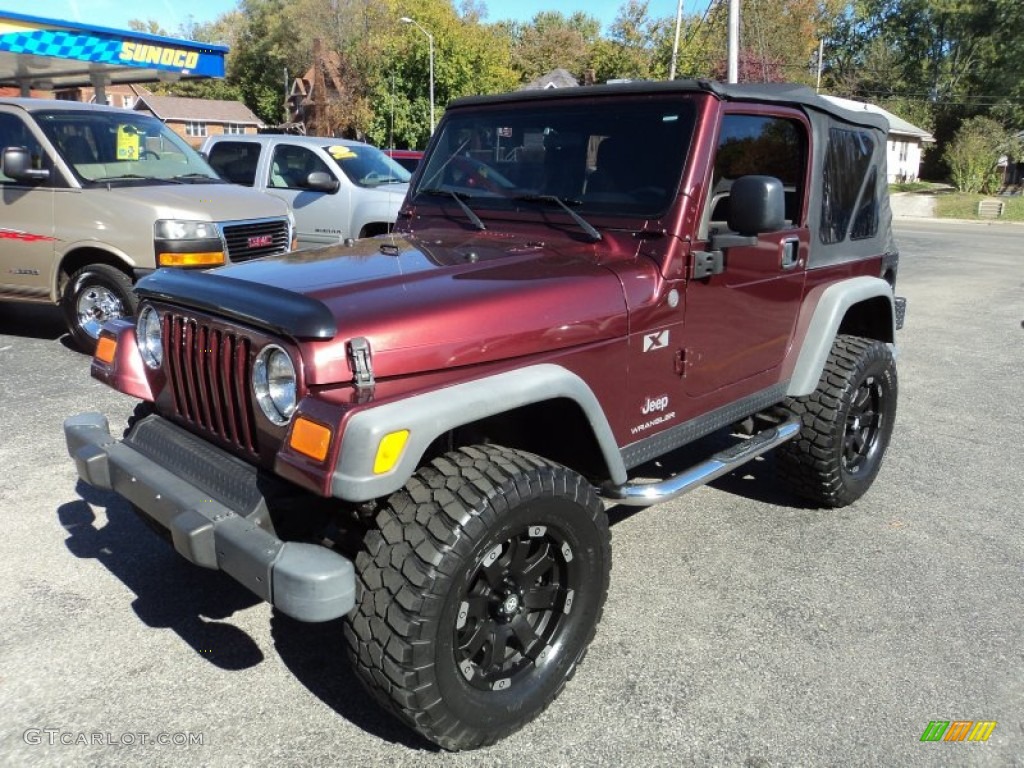 2004 Wrangler X 4x4 - Sienna Pearl / Dark Slate Gray photo #1