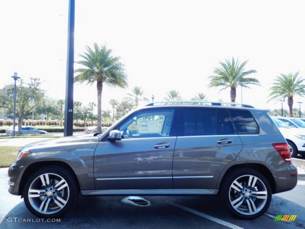 2014 GLK 350 - Pebble Grey Metallic / Almond Beige/Mocha photo #2