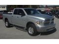 2010 Bright Silver Metallic Dodge Ram 1500 SLT Quad Cab 4x4  photo #27