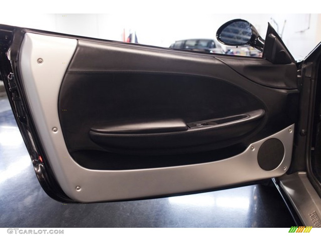 2004 Ferrari 360 Spider Nero Door Panel Photo #87331384