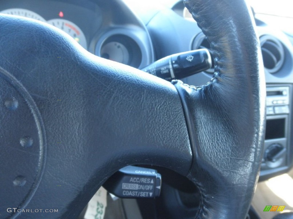 2001 Eclipse Spyder GT - Saronno Red / Tan photo #13