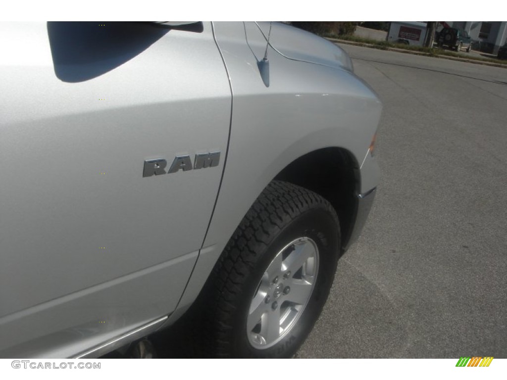 2010 Ram 1500 SLT Quad Cab 4x4 - Bright Silver Metallic / Dark Slate/Medium Graystone photo #51