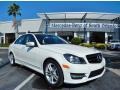 2014 Polar White Mercedes-Benz C 250 Sport  photo #1