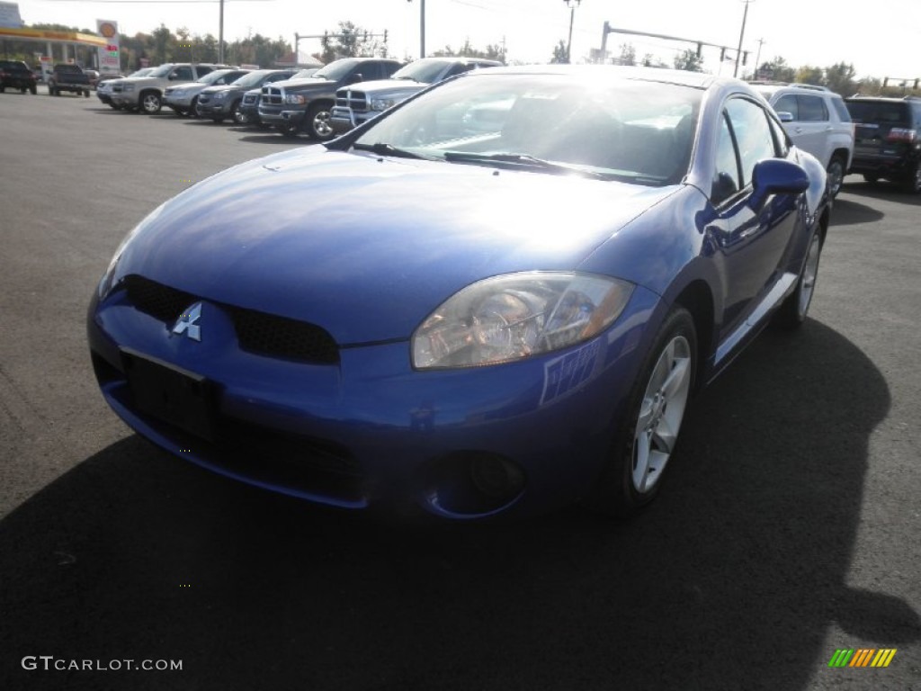 2006 Eclipse GS Coupe - UV Blue Pearl / Dark Charcoal photo #3