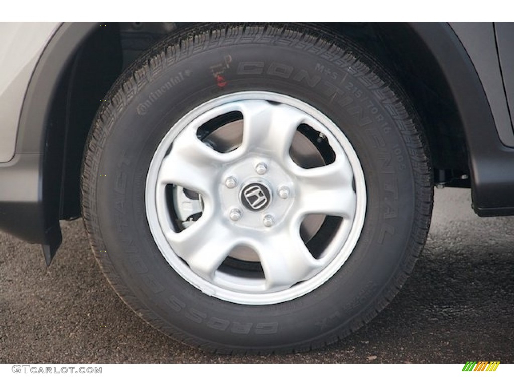 2014 CR-V LX AWD - Polished Metal Metallic / Gray photo #7