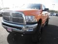 2011 Omaha Orange Dodge Ram 2500 HD Big Horn Crew Cab 4x4  photo #3