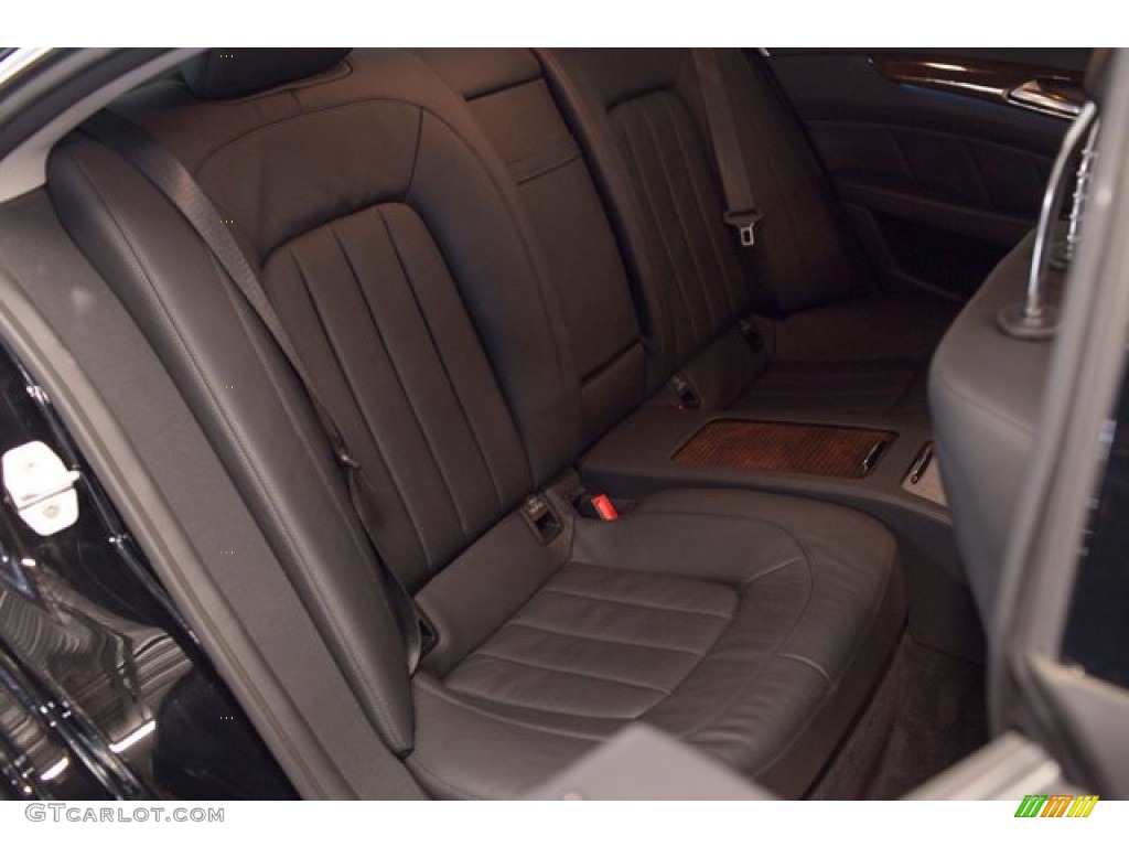Black Interior 2012 Mercedes-Benz CLS 550 Coupe Photo #87333334