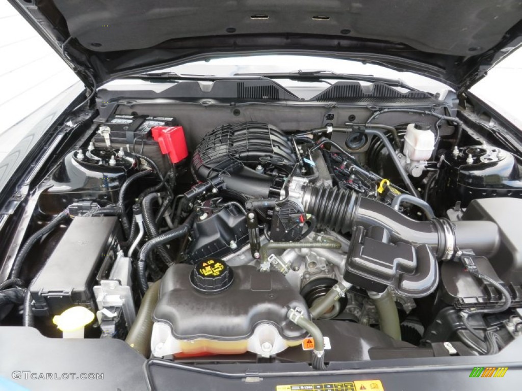 2011 Mustang V6 Premium Coupe - Ebony Black / Charcoal Black photo #21