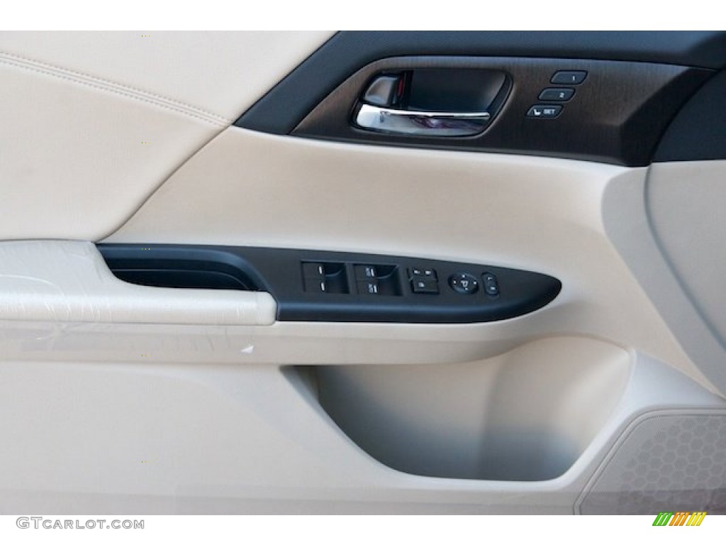 2014 Accord EX-L Sedan - Champagne Frost Pearl / Ivory photo #12