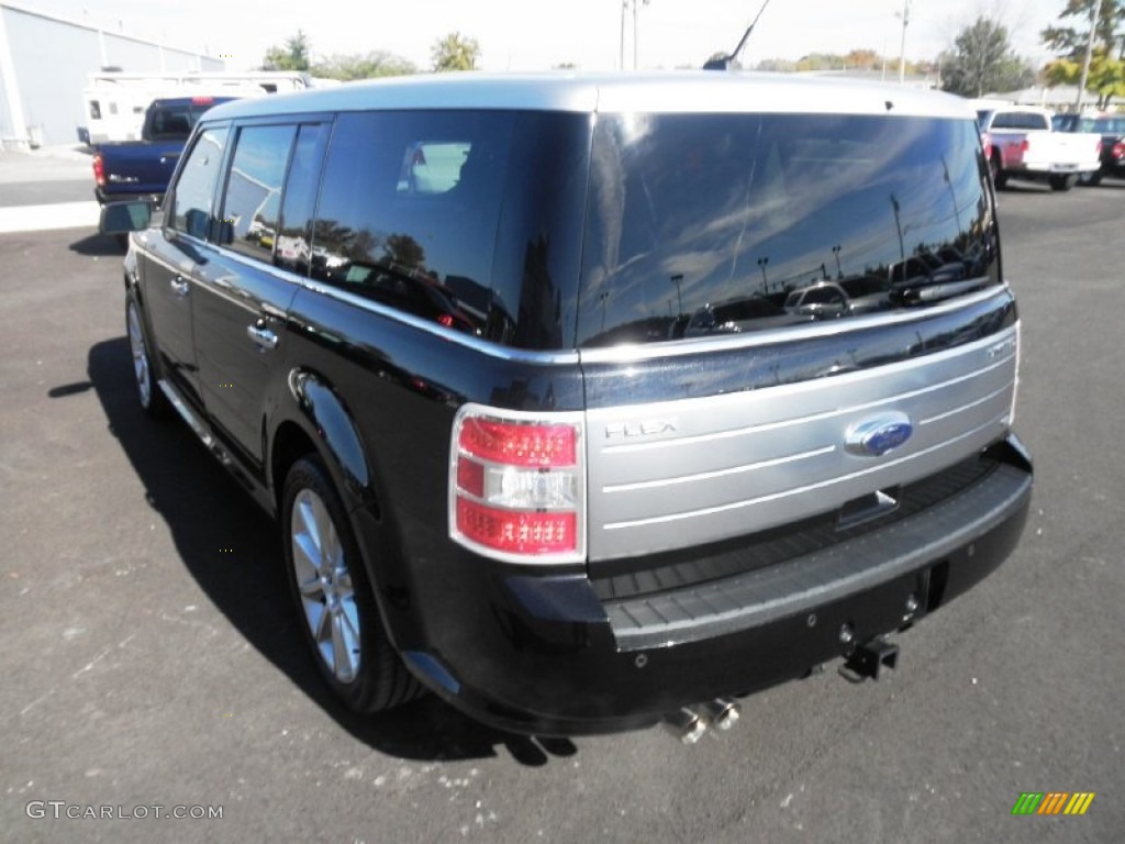 2010 Flex Limited AWD - Tuxedo Black / Charcoal Black photo #28