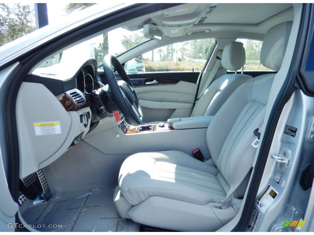 Ash/Black Interior 2014 Mercedes-Benz CLS 550 Coupe Photo #87335308