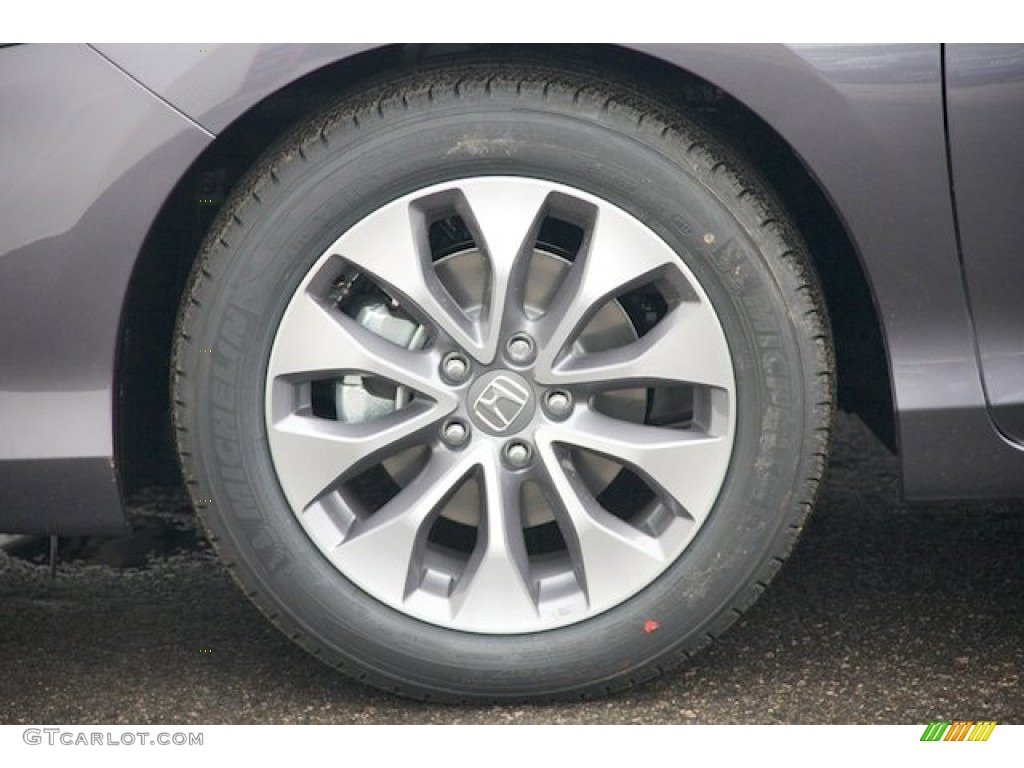 2014 Accord EX Coupe - Modern Steel Metallic / Gray photo #7