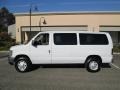 Oxford White 2008 Ford E Series Van E350 Super Duty XLT Passenger