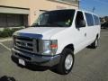 Oxford White - E Series Van E350 Super Duty XLT Passenger Photo No. 2