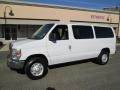 Oxford White - E Series Van E350 Super Duty XLT Passenger Photo No. 3
