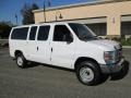 Oxford White - E Series Van E350 Super Duty XLT Passenger Photo No. 10
