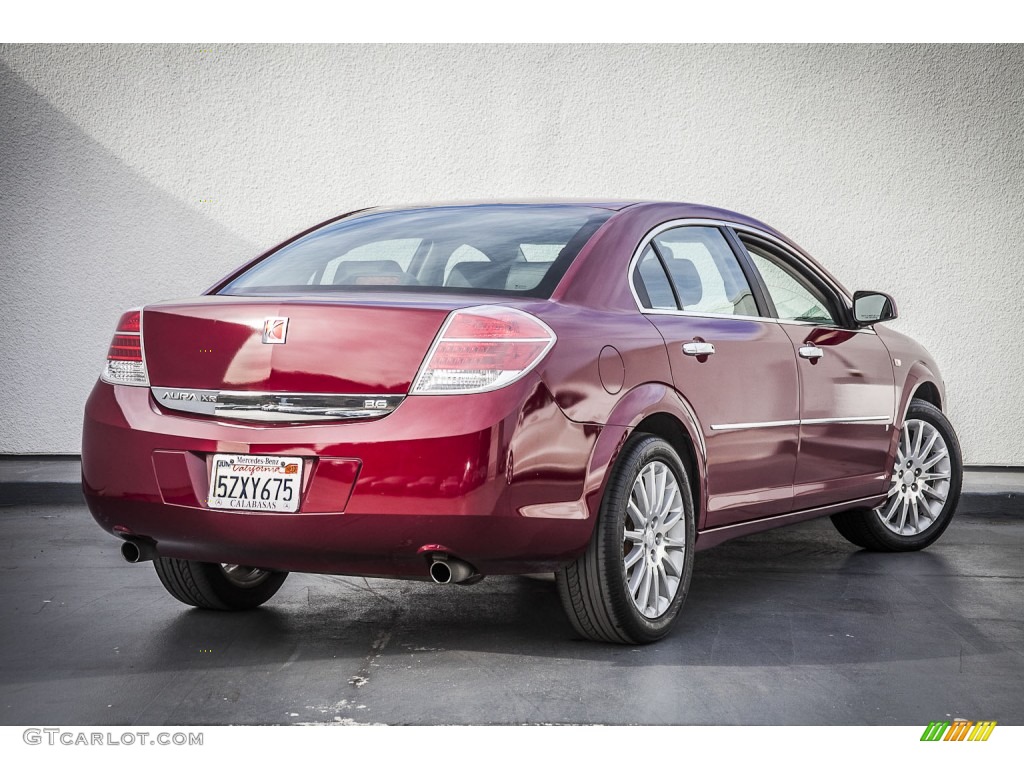 2007 Aura XR - Berry Red / Black photo #13
