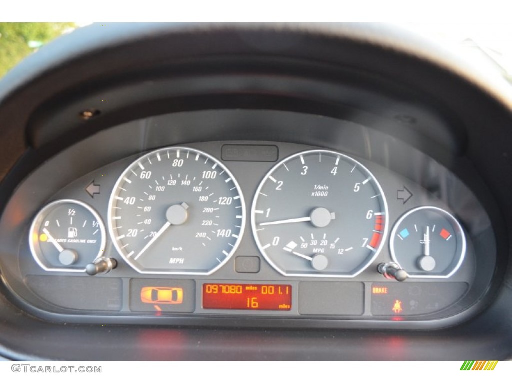 2003 BMW 3 Series 330i Convertible Gauges Photo #87336091