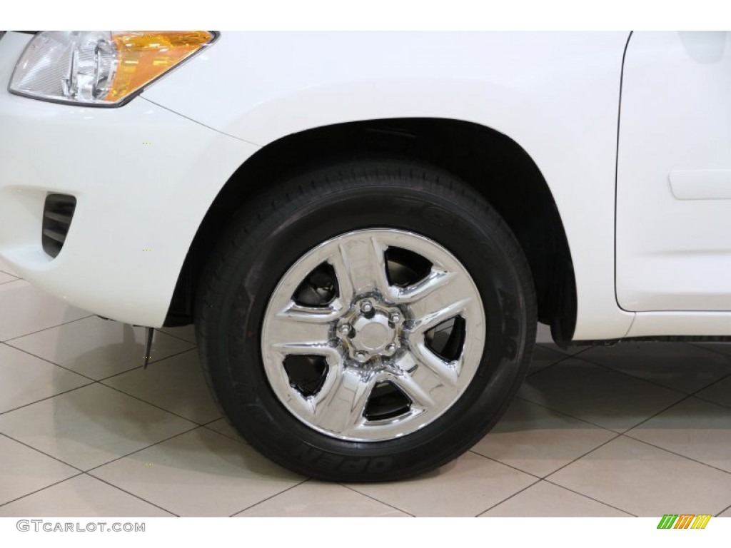 2011 RAV4 I4 4WD - Super White / Sand Beige photo #16