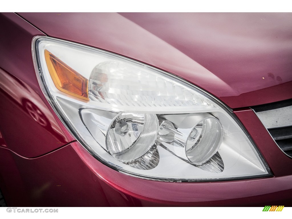 2007 Aura XR - Berry Red / Black photo #26