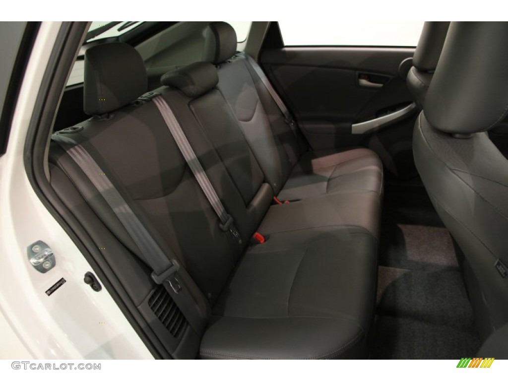 2010 Prius Hybrid IV - Blizzard White Pearl / Dark Gray photo #20