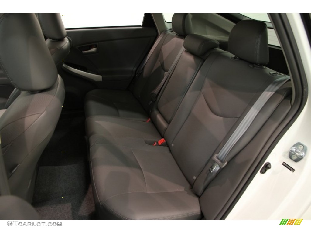 2010 Prius Hybrid IV - Blizzard White Pearl / Dark Gray photo #21