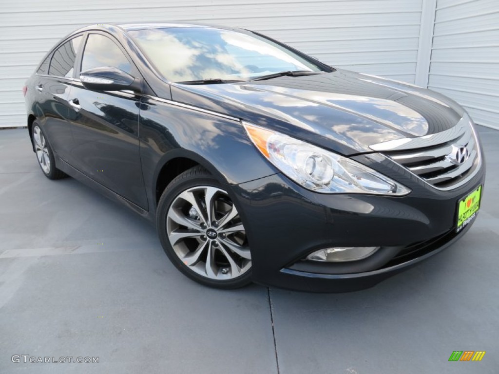 2014 Sonata SE - Pacific Blue Pearl / Gray photo #1