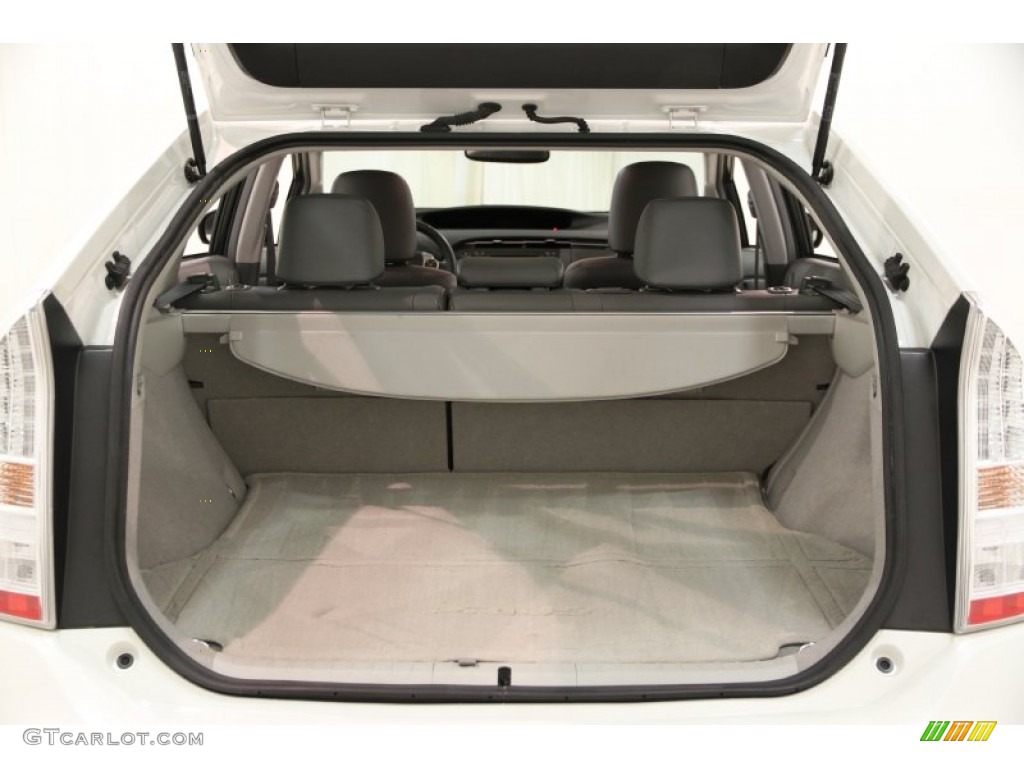 2010 Prius Hybrid IV - Blizzard White Pearl / Dark Gray photo #22