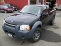 Super Black 2002 Nissan Frontier XE King Cab Desert Runner