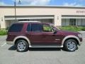Dark Cherry Metallic - Explorer Eddie Bauer 4x4 Photo No. 9